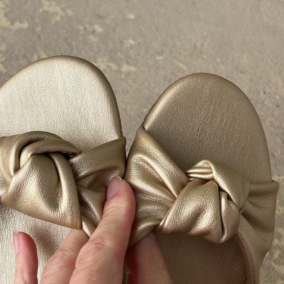 Brand new Lauren Conrad, gold knotted flats - Picture 8 of 8